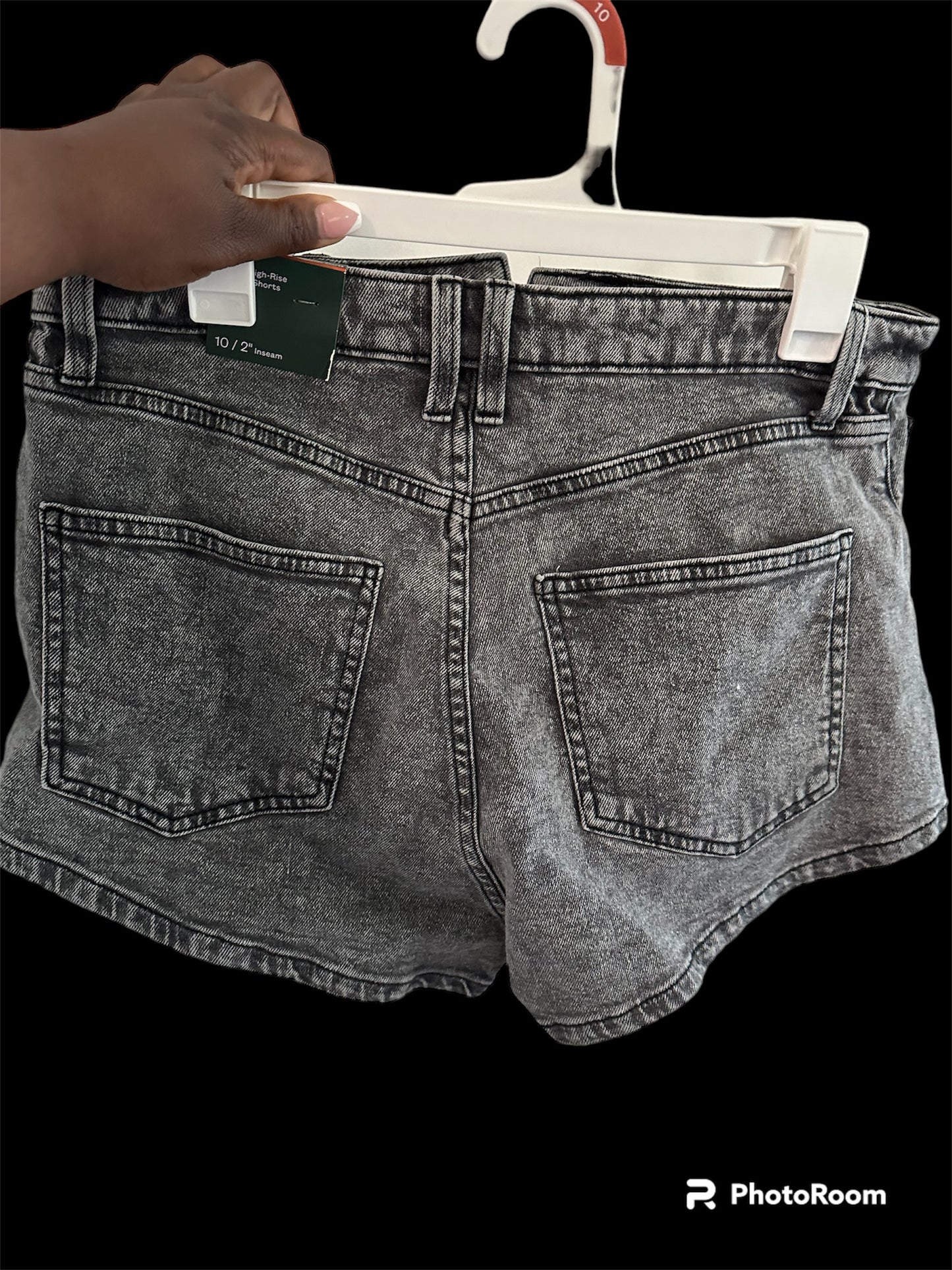 Custom Embroidered jean shorts