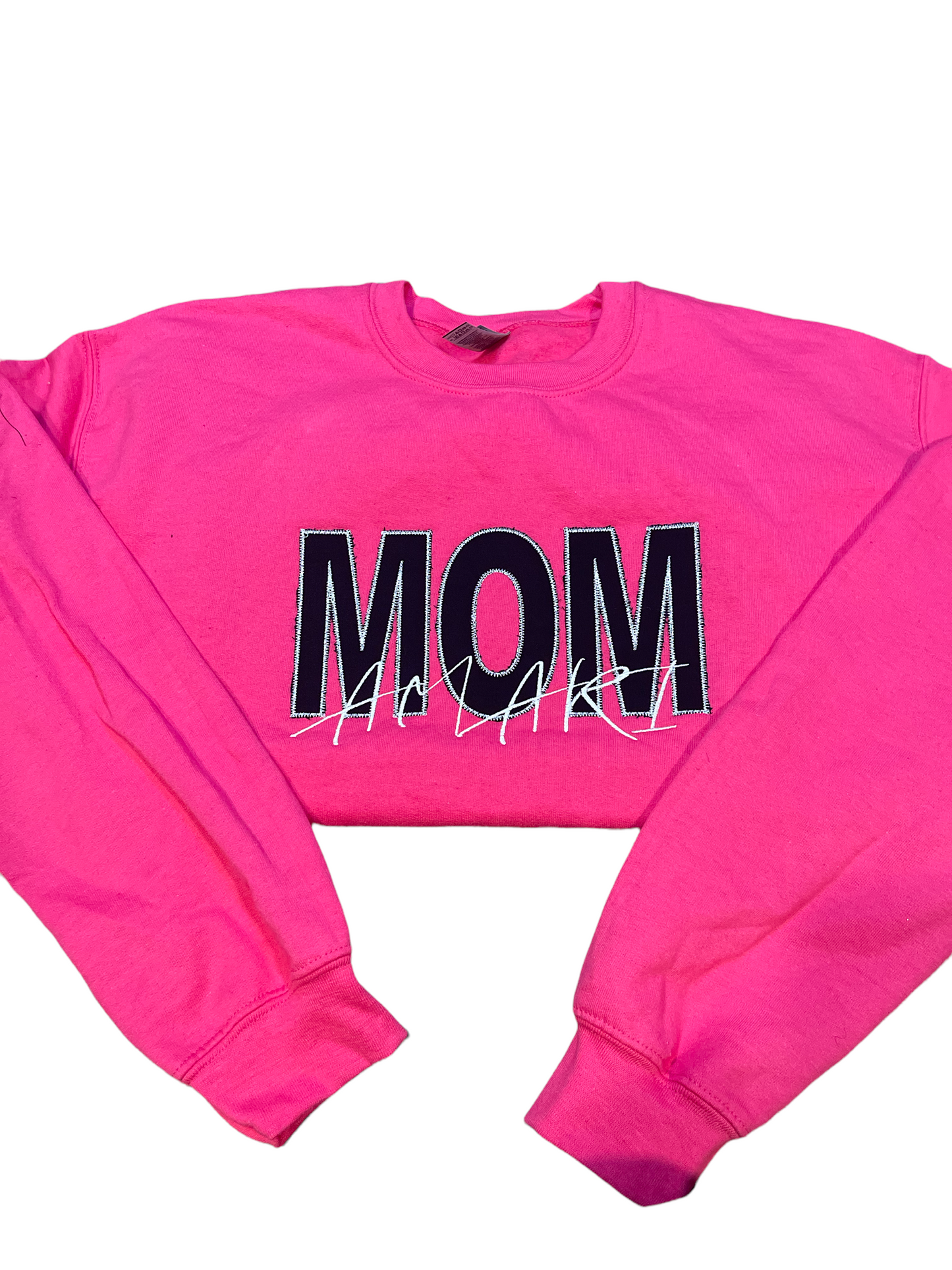 Mom crew neck with custom name