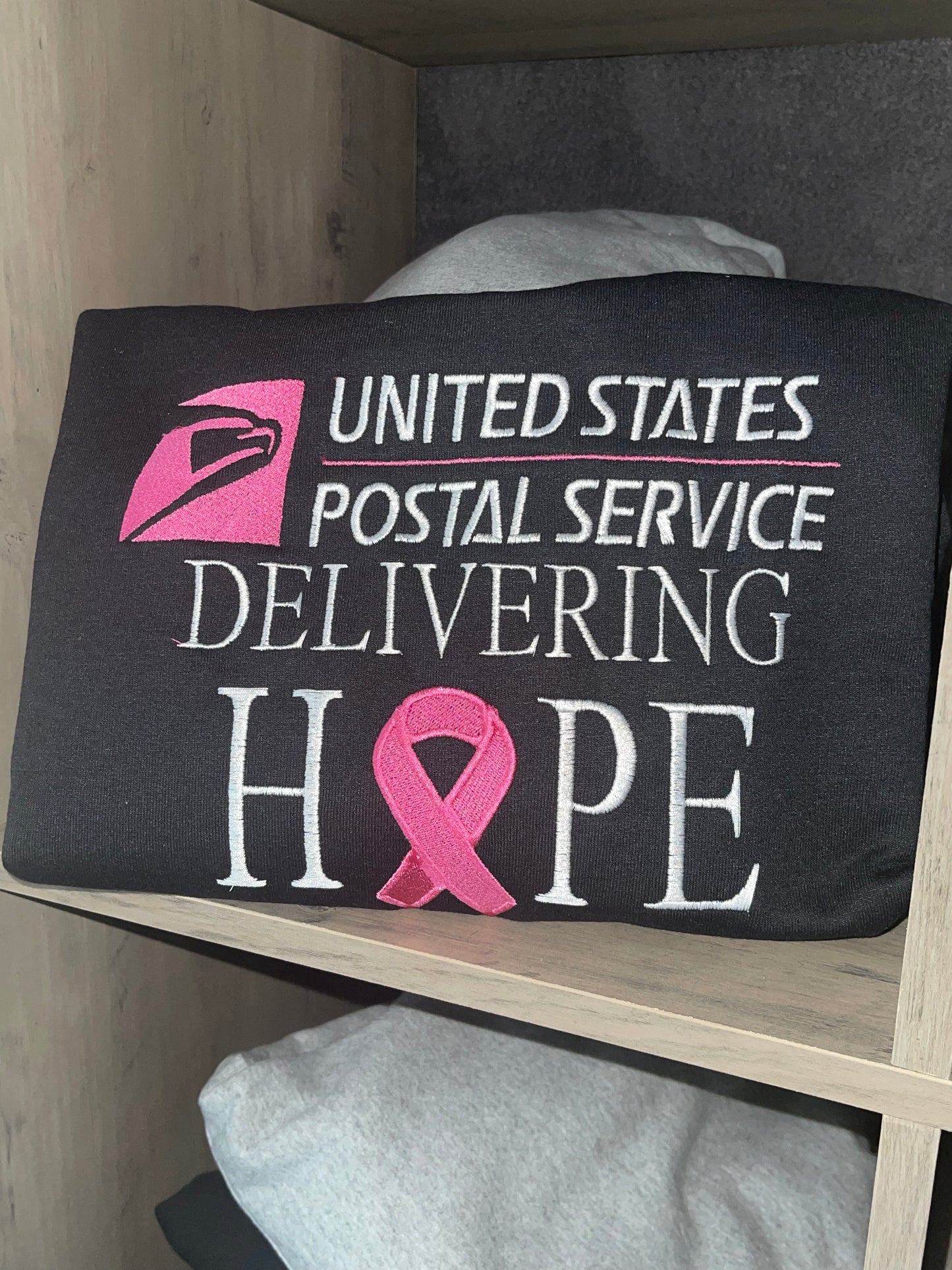 Usps Breast Cancer crewneck sweatshirt